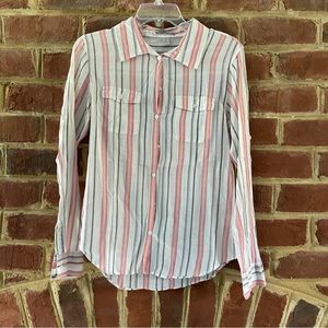 Horny Toad Striped Blouse